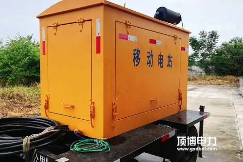 移動(dòng)拖車(chē)靜音發(fā)電機組