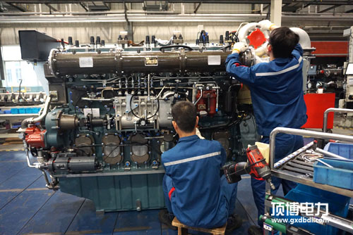 玉柴發(fā)電機裝配車(chē)間
